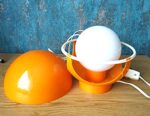 Iconic Vintage Estoplast Orange ‘'Mummu'’ Night Lamp - Image 5