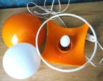 Iconic Vintage Estoplast Orange ‘'Mummu'’ Night Lamp - Image 7