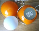 Iconic Vintage Estoplast Orange ‘'Mummu'’ Night Lamp - Image 9