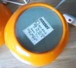 Iconic Vintage Estoplast Orange ‘'Mummu'’ Night Lamp - Image 10