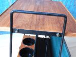 Vintage 1950’s/60’s serving trolley on wheels - Image 10