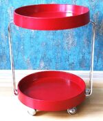 Vintage 1970’s serving trolley on Space Age style - Image 2