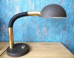 Vintage Space Age Bauhaus style Desk Lamp, designed by Egon Hillebrand