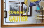 Vintage French cognac advertising mirror - Cognac Gautier Frères - Image 3