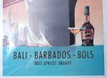 Vintage style Bali-Barbados-Bols alcohol advertising poster for pub's - Image 2