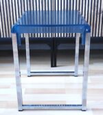 Blue Space Age Side Table designed by Marc Berthier for Prisunic - Image 4