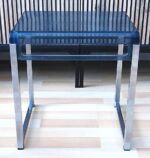 Blue Space Age Side Table designed by Marc Berthier for Prisunic - Image 2