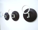Lot from 3 Iconic and rare Space Age coat hooks - Image 4