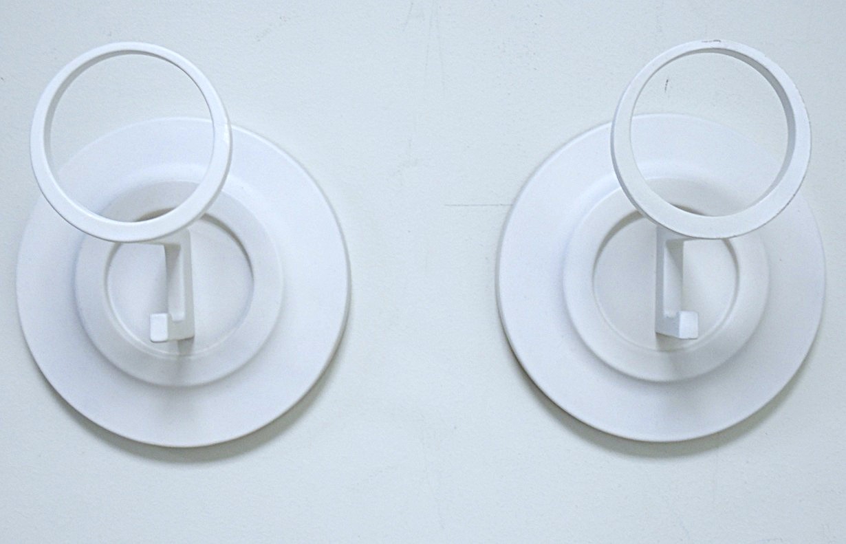 SAM_0112 Lot from 2 Iconic and rare Space Age coat hooks - Image 1