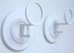 Lot from 2 Iconic and rare Space Age coat hooks - Image 2