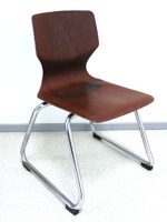 Vintage children's chair in the Bauhaus style Flötotto