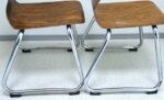 Set of two vintage children's chairs in the Bauhaus style Flötotto - Image 6