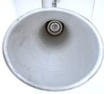 Smaller Soviet-era industrial ceiling light - Image 5