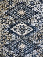 Small oriental style silk rug/veil - Image 3
