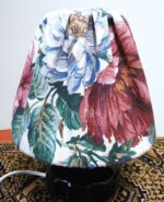 Vintage bedside lamp with ceramic base - Image 4