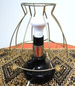 Vintage bedside lamp with ceramic base - Image 7
