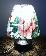 Vintage bedside lamp with ceramic base - Image 8