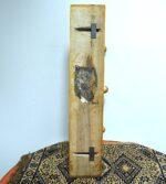 Mid-century Vintage 3-hook wooden rack - Image 5