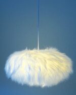 An impressive Scandinavian-designed furry ceiling lamp - Image 4
