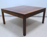 Vintage rosewood veneered coffee table