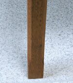 Vintage Scandinavian design small console table covered with walnut veneer - Image 8