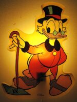 Vintage Disney Collection children's room wall lamp - McDuck - Image 6