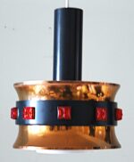 Vintage Space Age style ceiling light