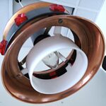 Vintage Space Age style ceiling light - Image 3