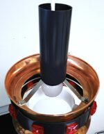 Vintage Space Age style ceiling light - Image 4