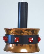 Vintage Space Age style ceiling light