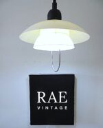 Soviet Space Age style height-adjustable Estoplast ceiling lamp Model 780 - Image 10