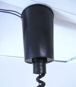 Soviet Space Age style height-adjustable Estoplast ceiling lamp Model 780 - Image 7