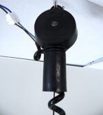 Soviet Space Age style height-adjustable Estoplast ceiling lamp Model 780 - Image 8