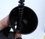 Soviet Space Age style height-adjustable Estoplast ceiling lamp Model 780 - Image 9