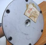 Heavy metal vintage transformer/table lamp - Image 8
