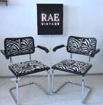 Pair of vintage B 64 chairs designed by Marcel Breuer in 1928