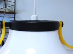Soviet Space Age style Estoplast ceiling lamp Model N-79-E - Image 5