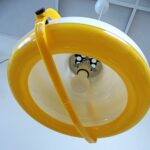 Soviet Space Age style Estoplast ceiling lamp Model N-79-E - Image 7