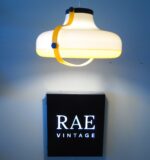 Soviet Space Age style Estoplast ceiling lamp Model N-79-E - Image 8