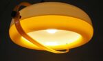 Soviet Space Age style Estoplast ceiling lamp Model N-79-E - Image 9
