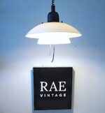 Soviet Space Age style height-adjustable Estoplast ceiling lamp Model 780 - Image 6