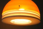 Soviet Space Age style Estoplast ceiling lamp Model E-702 - Image 9
