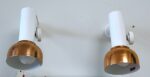 A pair of Soviet-era Space Age style Estoplast wall lamps Model 565 E - Image 2