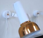 A pair of Soviet-era Space Age style Estoplast wall lamps Model 565 E - Image 2