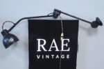 Industrial style vintage workshop wall or table lamp