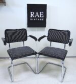 Pair of vintage B 64 chairs designed by Marcel Breuer in 1928