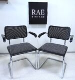 Pair of vintage B 64 chairs designed by Marcel Breuer in 1928