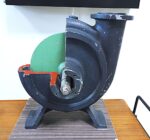 Vintage technical teaching aid - water pump model on a base - Image 4