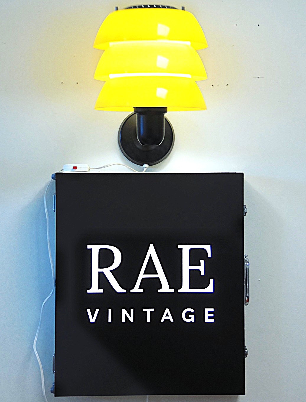 SAM_1136 Vintage Space Age Estoplast wall lamp model 5003 - Image 1