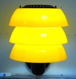 Vintage Space Age Estoplast wall lamp model 5003 - Image 2